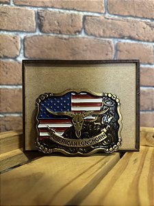 Fivela American Longhorn