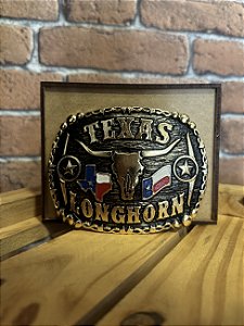 Fivela Texas Longhorn