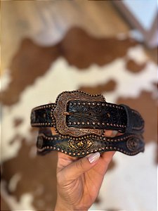 Cinto Paul Western - Preto