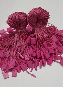 500 Lacre de Autenticidade para Tag - Fixação Segura p Etiquetas - Pink