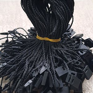 500 Lacre de Autenticidade para Tag - Fixação Segura p Etiquetas - Preto