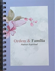Planner Espiritual Ordem & Família (planner permanente)