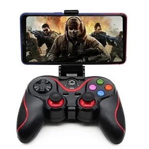 Controle de Jogo Gamepad Celular Joystick Wireless AnControle droid PC Bluetooth (D25-CON)