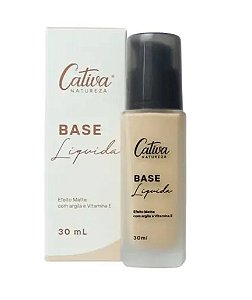 Base Líquida - Efeito Matte - Cor 3 -30ml