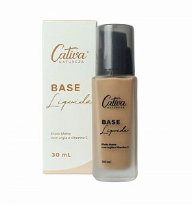 Base Líquida - Efeito Matte - Cor 7 - 30ml