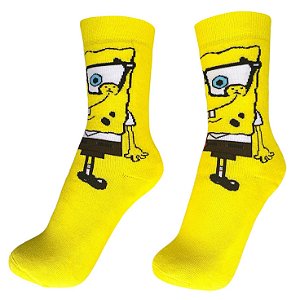 MEIA DIVERTIDA - BOB ESPONJA INTEIRO