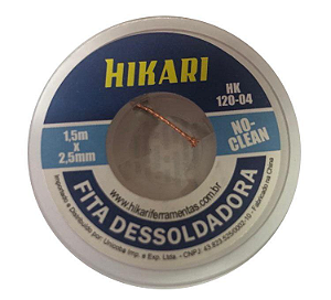 FITA DESSOLD 1,5MX2,5MM CLEAN - HIKARI
