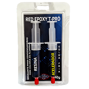RED EPOXI T PRO 40G BW