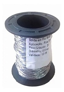 FIO DE SOLDA 63 X 37 FIO 30G