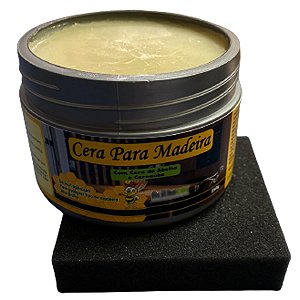 CERA DE ABELHA COM CARNAÚBA PARA MADEIRA 250G