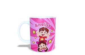 Caneca Maria Clara e Jp - Personalizada - Polímero (plástico)