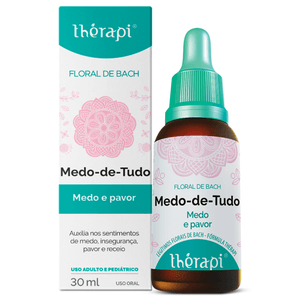 Floral de Bach Medo de Tudo | Medo e Pavor