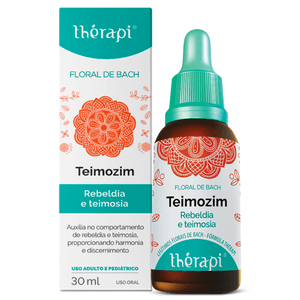 Floral de Bach Teimozim | Rebeldia e Teimosia