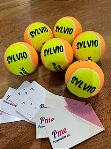 Bolinha de Beach Tennis Personalizada