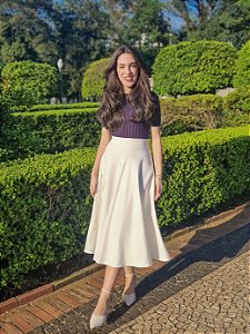 Saia Jasmim Ivory