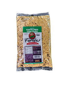 Farofa Mandioca Mineira E.JUCA com Soja Costelinha com limão 250gr