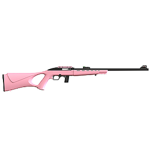 RIFLE CBC .22LR SEMIAUTOMÁTICO 7022 WAY 21''– CORONHA THUMBHOLE POLIPROPILENO ROSA