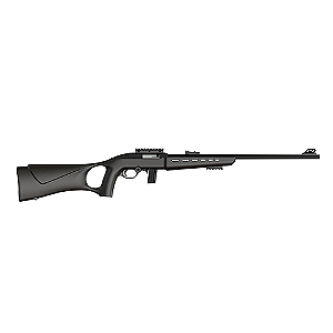 RIFLE CBC .22LR SEMIAUTOMÁTICO 7022 WAY 21'' - CORONHA THUMBHOLE POLIPROPILENO PRETA