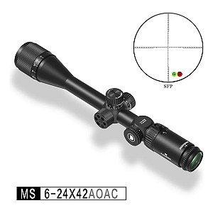 Luneta Discovery Ms 6-24x42AOAC Retículo Iluminado