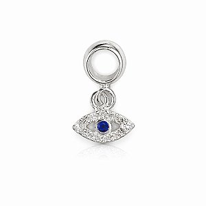 Berloque Olho Grego - Prata 925