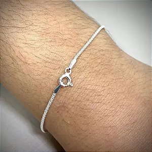 Pulseira pipoca em prata 925