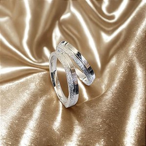 Aliança prata 925 modelo Verona 3mm