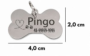 Placa de identificação PET personalizada