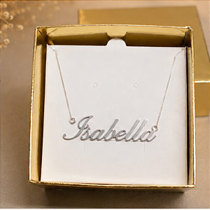 Gargantilha Nome Personalizado em Prata 925