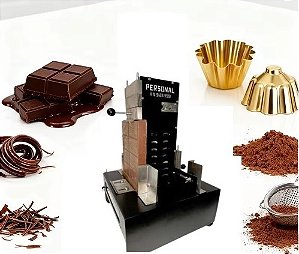 Máquina de Raspar Barra de Chocolate. Máquinas Personal.