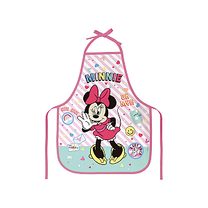 Avental Infantil Escolar Minnie Dac