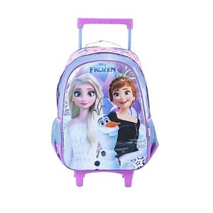 Mochila com rodas escolar Frozen Elsa Anna e Olaf  Xeryus 13180