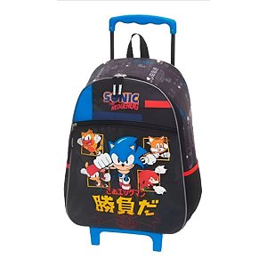 Mochila Com Rodas Sonic The Hedgehog