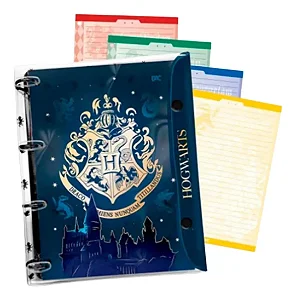Caderno Inteligente Argolado Smart Fichário Universitário Escolar Harry Potter Hogwarts Dac
