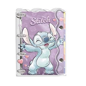 Fichário Stitch Universitário 144 Folhas - Dac