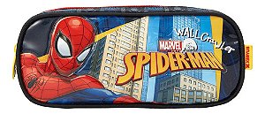 Estojo Escolar Spider-man Xeryus 13345 Cor Preto