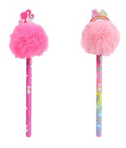 Caneta Gel Pompom Barbie