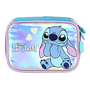 Estojo G Box Escolar Infantil Stitch EI42414SC-AZ - Luxcel