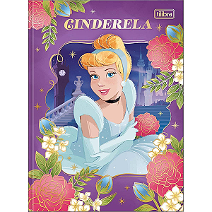 Caderno Colegial Brochura Princesas 80 Folhas - Tilibra