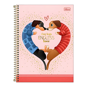 Caderno Universitário Brownie 1 Matéria 80fls - Tilibra