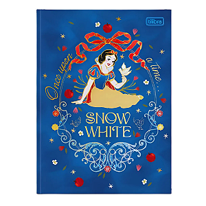 Caderno Brochura Colegial CD Branca De Neve 80fls Tilibra Cor Azul