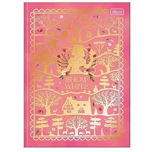 Caderno Brochura Colegial CD Branca De Neve 80fls Tilibra