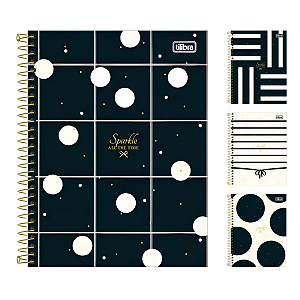 Caderno Tilibra Sparkle All The Time 160 fls