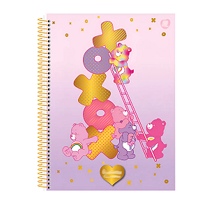 Caderno Colegial 10 Mat 160fls Ursinhos Carinhos C Animativa