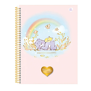 Caderno Colegial 10 Mat 160fls Ursinhos Carinhos C Animativa