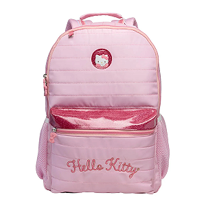 Mochila 17 Hello Kitty Teen Puffer Glitter 15440 Xeryus