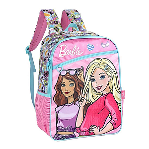 Mochila Costas Escolar Modelo Estampada Barbie - Luxcel