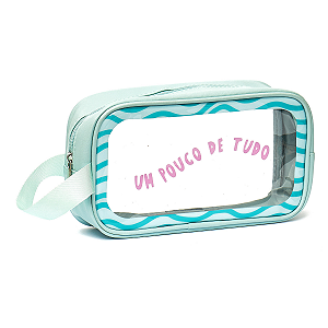 Necessaire Transparente Florie "Um pouco de tudo"