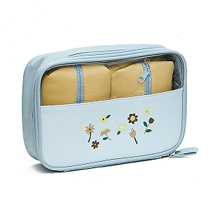 Necessaire c/ Duas Bolsas FLORIE Florzinhas