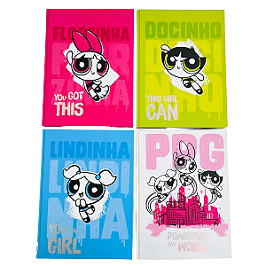 Caderno Brochura Colegial Meninas Super Poderosas 160fls