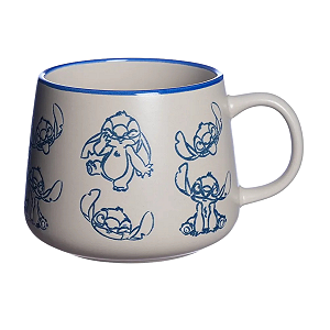 Caneca Moma Lillo Stitch Ceramica 500ml